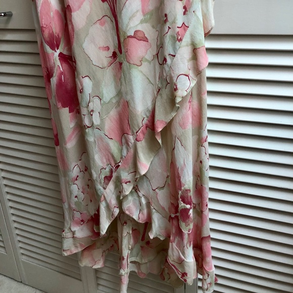 Elegant long floral dress by Nil’s - Picture 3 of 8